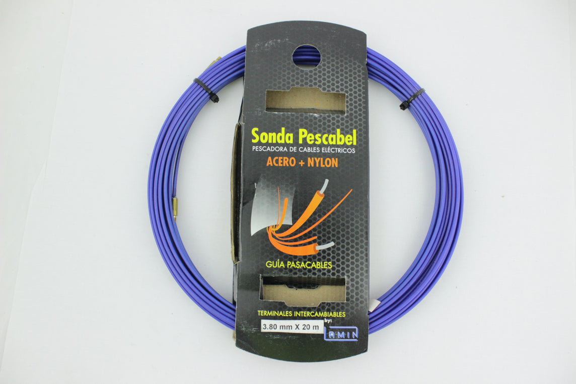 CINTA DE PESCAR ACERO 15 MTS 3/16