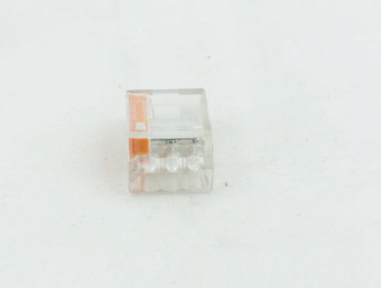 CONECTOR 3POLOS 24A 450V NARANJA