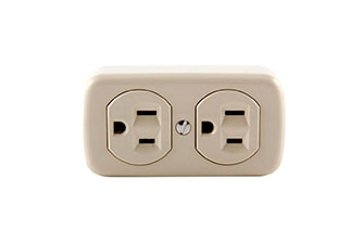 TOMA DE SOBREPONER 2 SALIDAS P/T