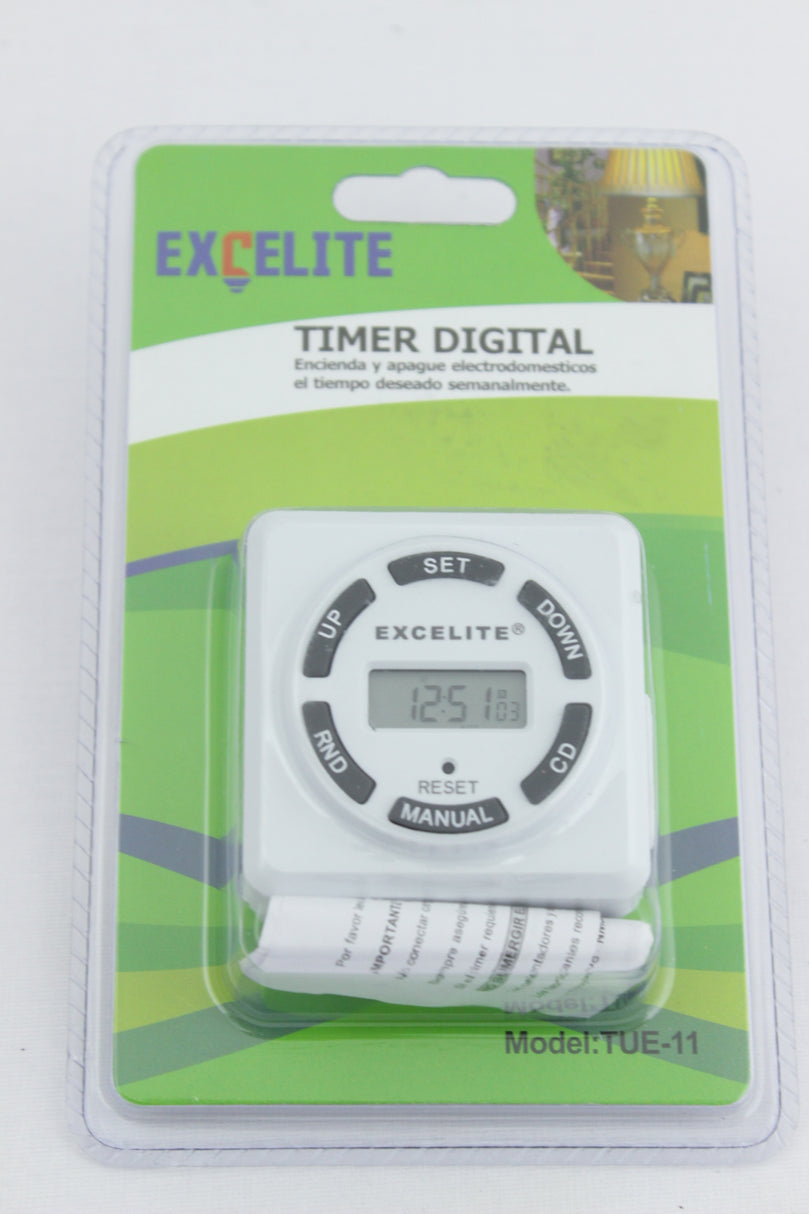TIMER MINI DIGITAL 125V 15A