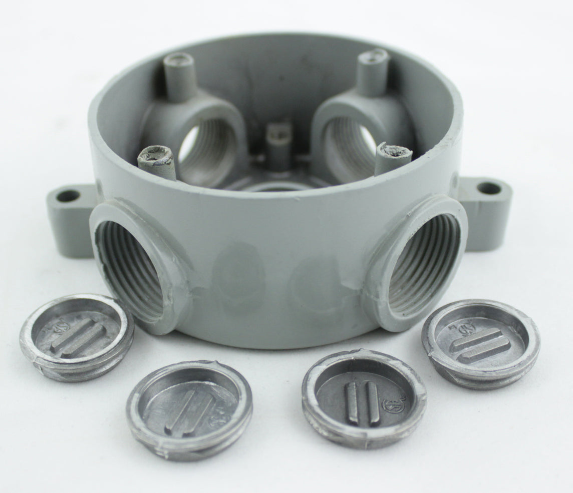 CAJA RAWELT OCTOGONAL CON SALIDA 3/4