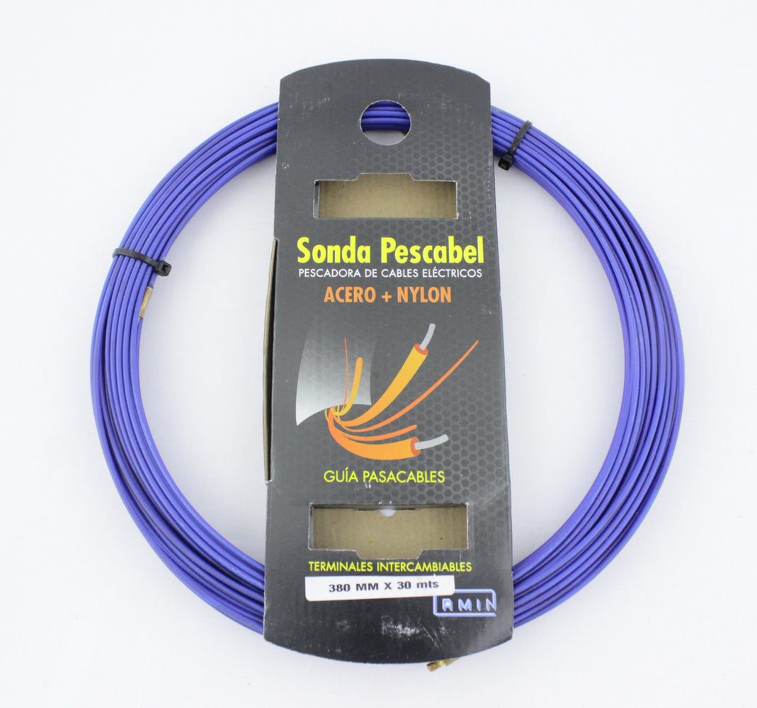 CINTA DE PESCAR ACERO 30 MTS 3/16