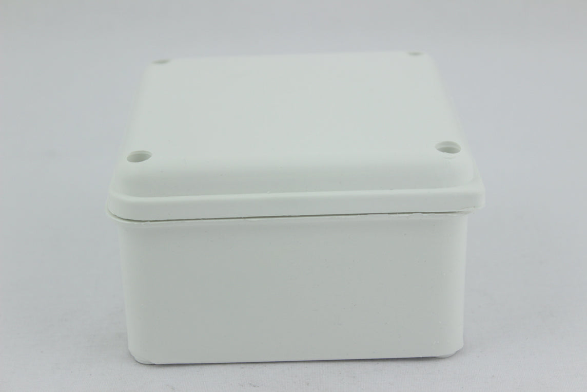 CAJA DE PASO PLASTICA 10X10X7 CMS INTEMPERIE