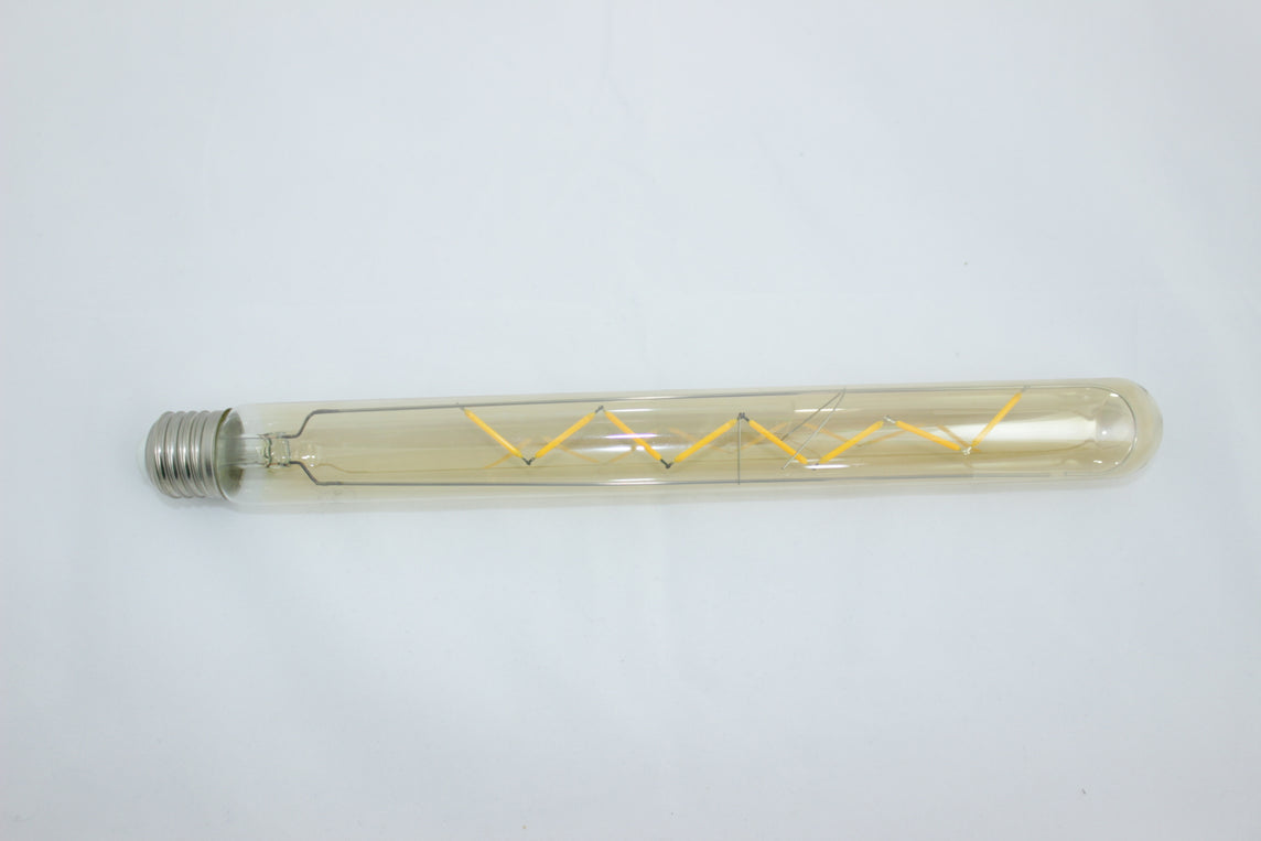 BOMBILLO LED FILAMENTO T30 230MM 8W E27 2200K VIDRIO 85/265V