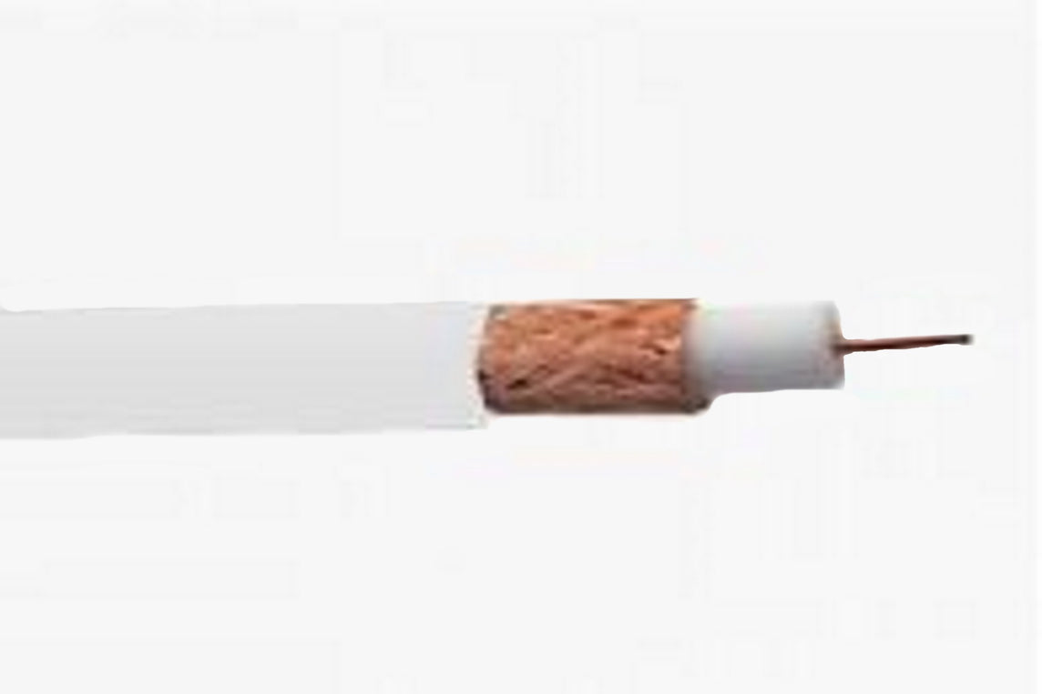 CABLE COAXIAN RG-6 90 NEGRO