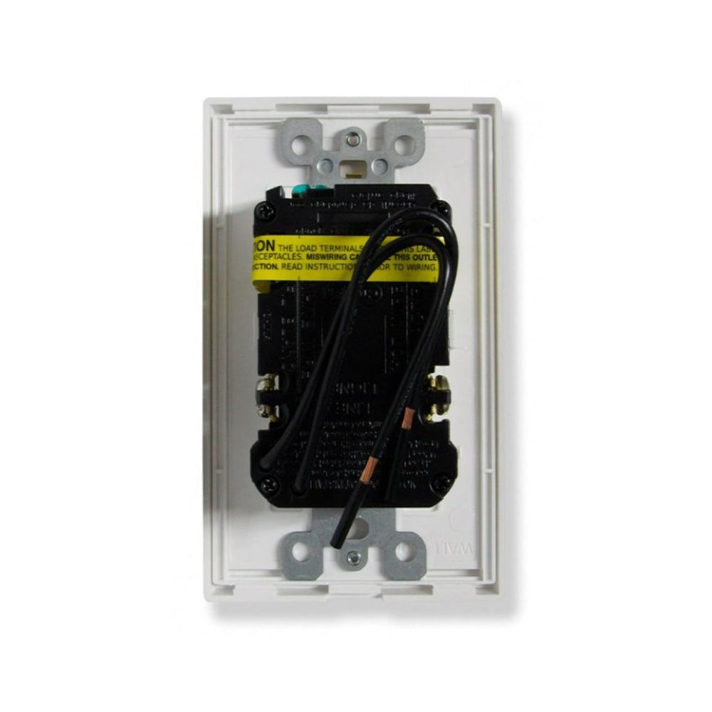 INTERRUPTOR + TOMA GFCI DECORA LEVITON