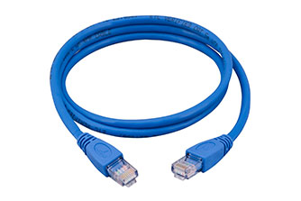 PATCH CORD CAT.6 ECONOMICO 1 MT AZUL